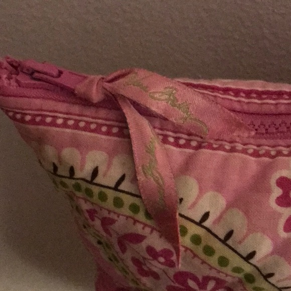 HUGE! VERA BRADLEY PINK TOTE CRAFT SHOPPER - Picture 2 of 5